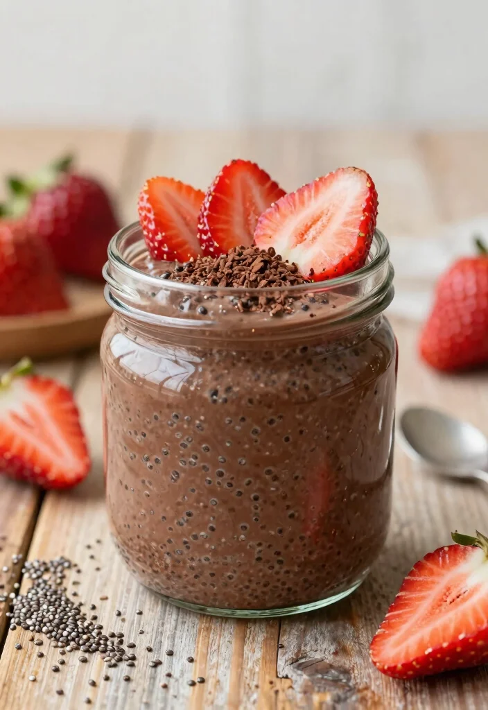 10 Healthy Chocolate Recipes for Smarter Sweet Treats 34 10 Healthy Chocolate Recipes for Smarter Sweet Treats - 4. Vegan Chocolate Chia Pudding 1