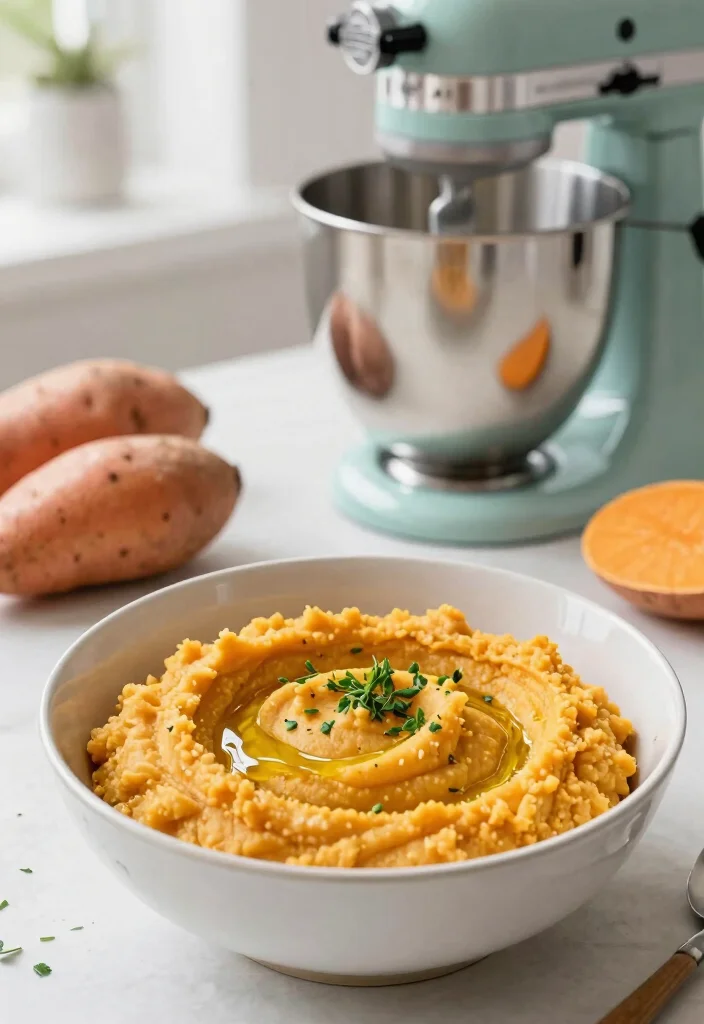 10 Healthy KitchenAid Mixer Recipes for Easy Prep Meals 45 10 Healthy KitchenAid Mixer Recipes for Easy Prep Meals - 5. Sweet Potato Mash 1