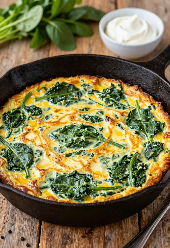 10 Keto Brunch Recipes for Low Carb Weekend Meals 1 10 Keto Brunch Recipes for Low Carb Weekend Meals 1. Creamy Spinach and Cheese Frittata 0