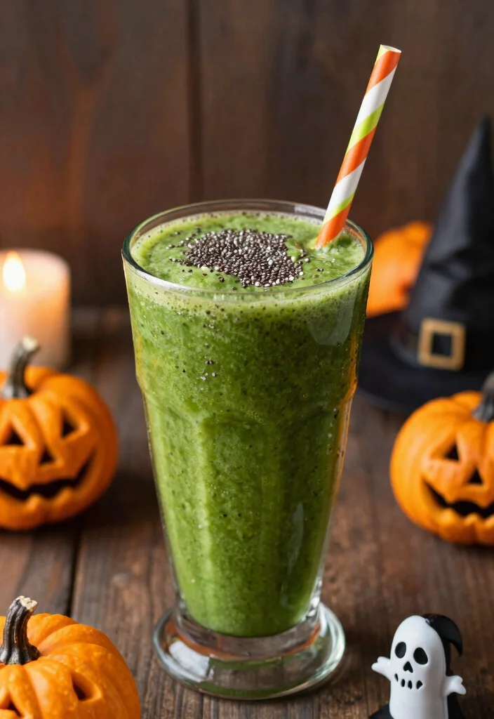 10 Keto Halloween Recipes for Low Carb Party Fun 6. Witchs Brew Smoothie 0