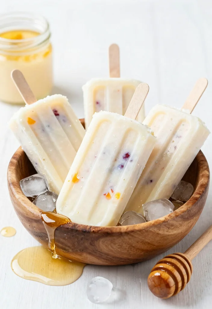 10 Milk Dessert Recipes for Simple Creamy Sweets 5. Milk and Honey Popsicles 0