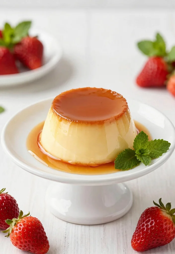 10 Milk Dessert Recipes for Simple Creamy Sweets 9. Homemade Flan 0