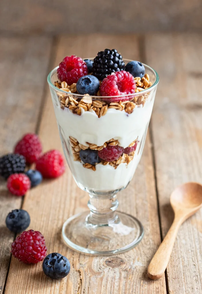 10 Single Serving Dessert Recipes for Easy Sweet Fixes 2. Berry Bliss Parfait 0