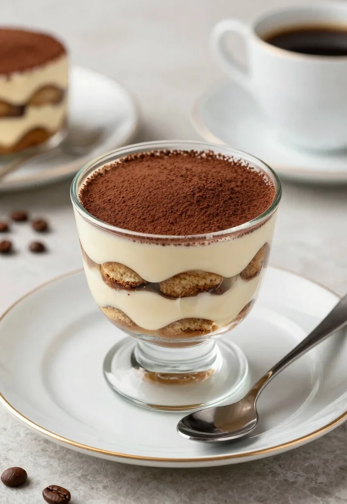 10 Single Serving Dessert Recipes for Easy Sweet Fixes 8. Mini Tiramisu 0