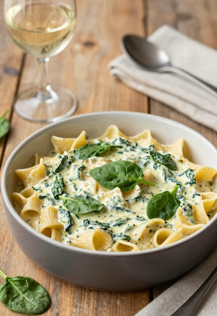 10 Trader Joes Dinner Recipes for Fast Store Bought Shortcuts 10. Creamy Spinach and Artichoke Dip Pasta 0