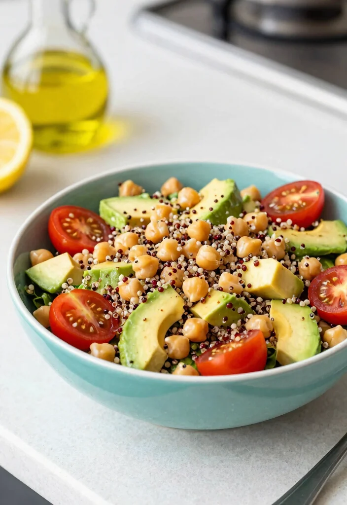10 Trader Joes Dinner Recipes for Fast Store Bought Shortcuts 9. Quinoa Salad with Chickpeas and Avocado 0