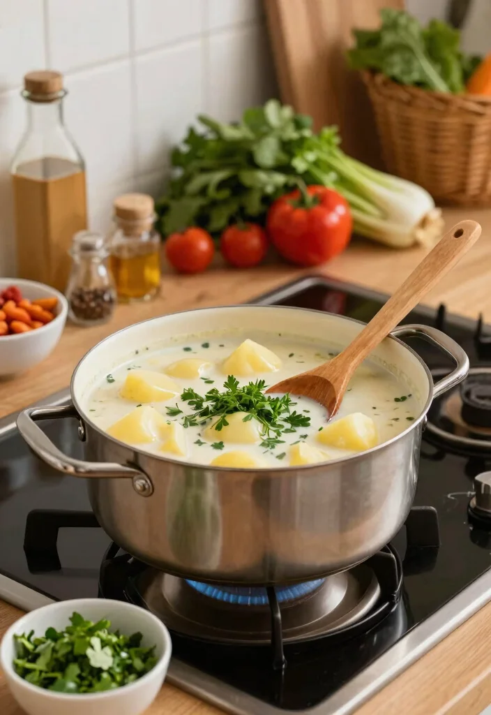 10 Vegan Potato Soup Recipes for Cozy Creamy Bowls 1. Classic Creamy Vegan Potato Soup 0