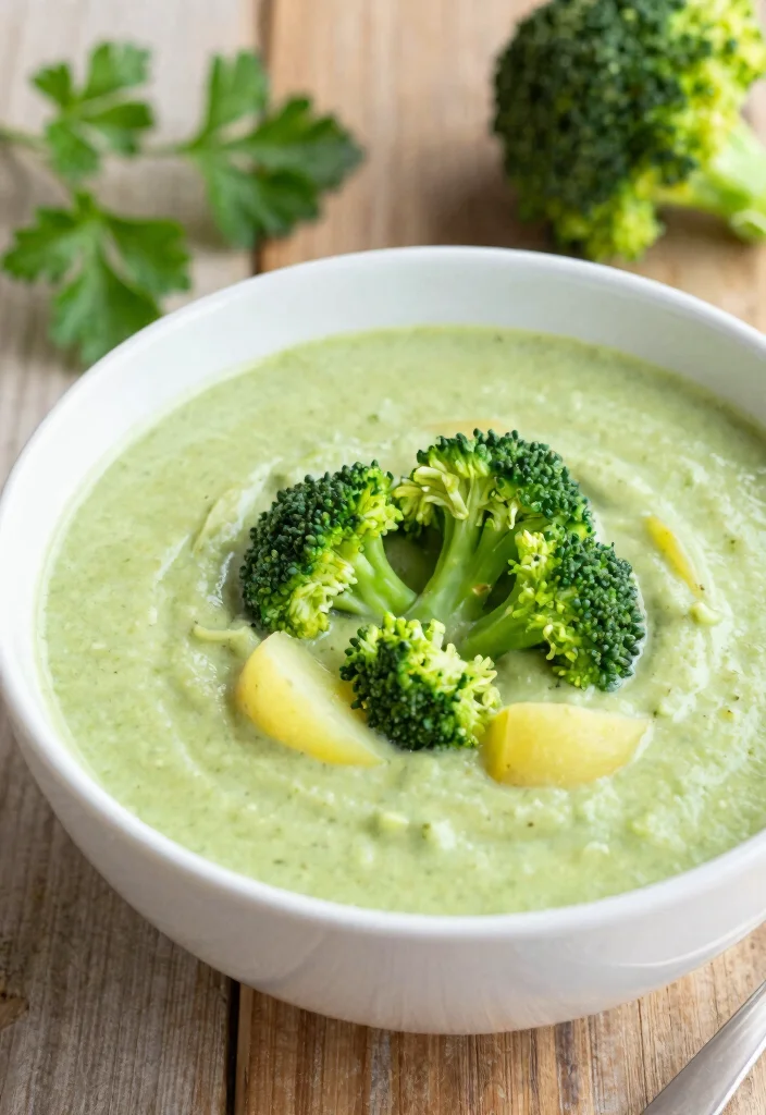10 Vegan Potato Soup Recipes for Cozy Creamy Bowls 6. Creamy Vegan Potato Broccoli Soup 0