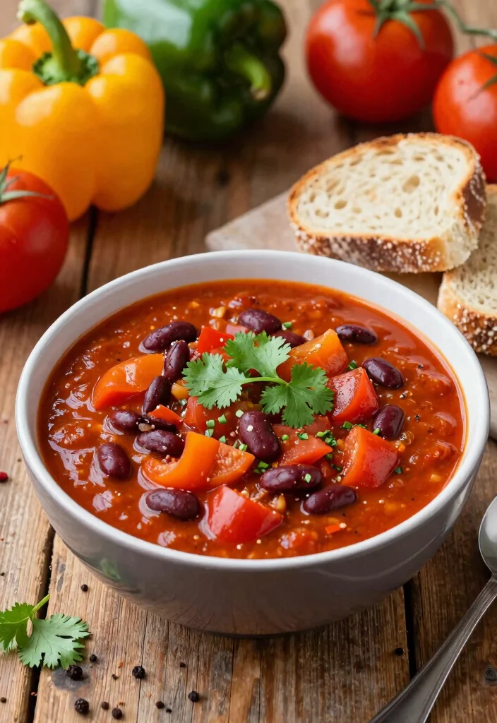 10 Vegan Recipe Videos for Easy Step by Step Cooking 6. Vegan Chili 0