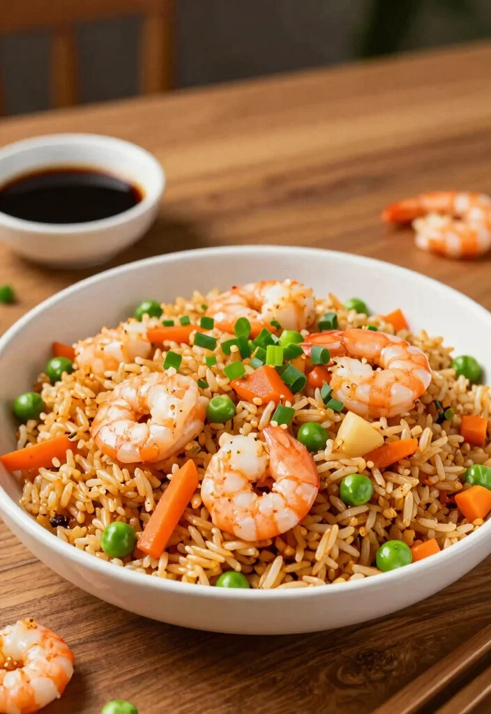 12 Chinese Dinner Recipes for Easy Takeout Style Meals 56 12 Chinese Dinner Recipes for Easy Takeout Style Meals 6. Garlic Shrimp Fried Rice 0