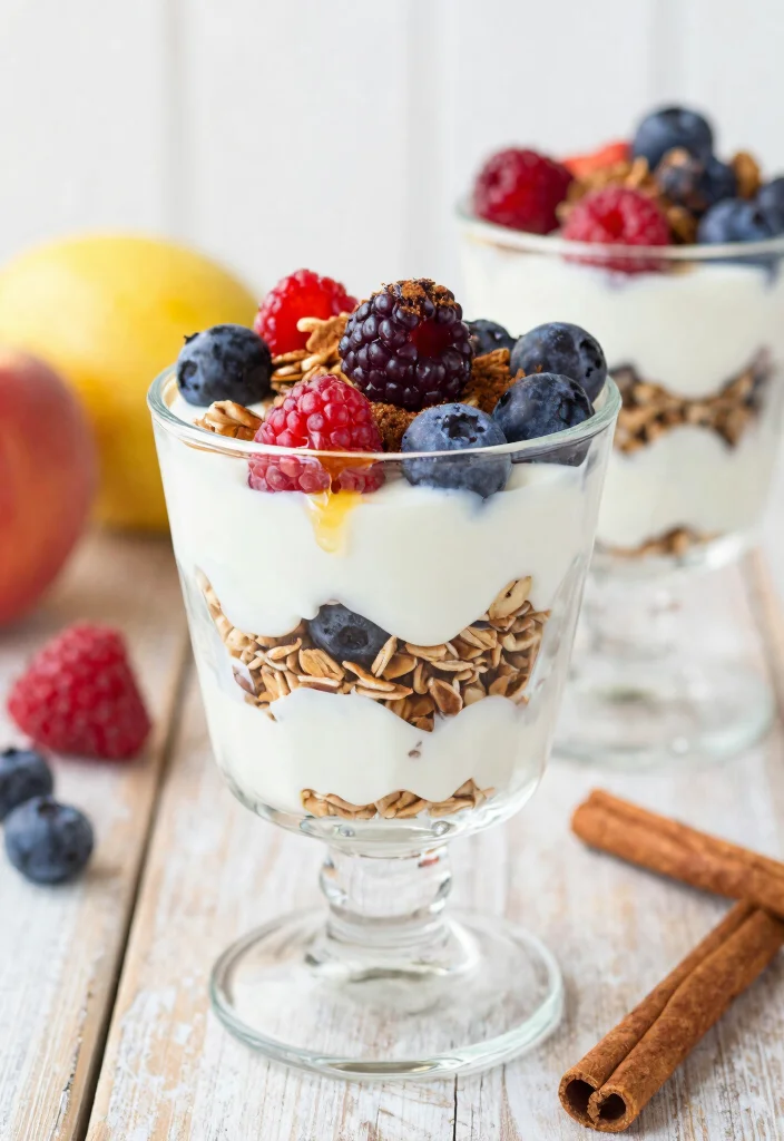 12 Cinnamon Dessert Recipes for Warm Sweet Comfort Treats 34 12 Cinnamon Dessert Recipes for Warm Sweet Comfort Treats 4. Cinnamon Yogurt Parfait 0