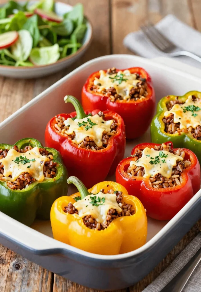 12 Classic Dinner Recipes Everyone Loves to Make - 11. Stuffed Peppers 1