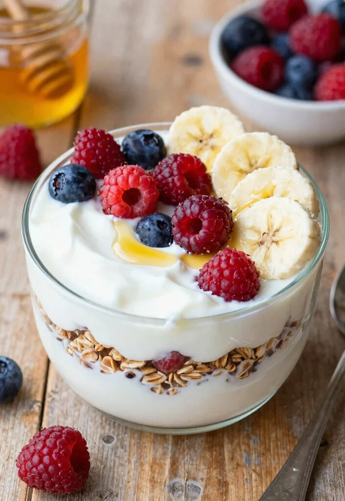 12 Dinner Bowl Recipes for Easy All in One Meals 100 12 Dinner Bowl Recipes for Easy All in One Meals - 10. Greek Yogurt and Granola Breakfast Bowl 1