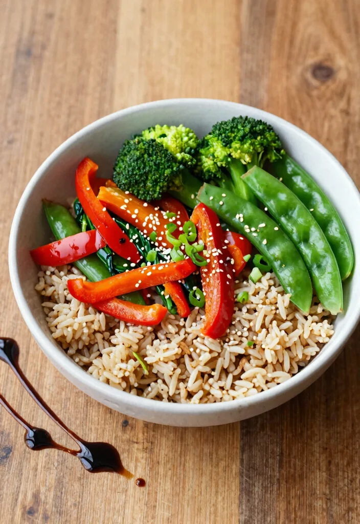 12 Dinner Bowl Recipes for Easy All in One Meals 12 12 Dinner Bowl Recipes for Easy All in One Meals - 2. Savory Brown Rice and Veggie Bowl 1