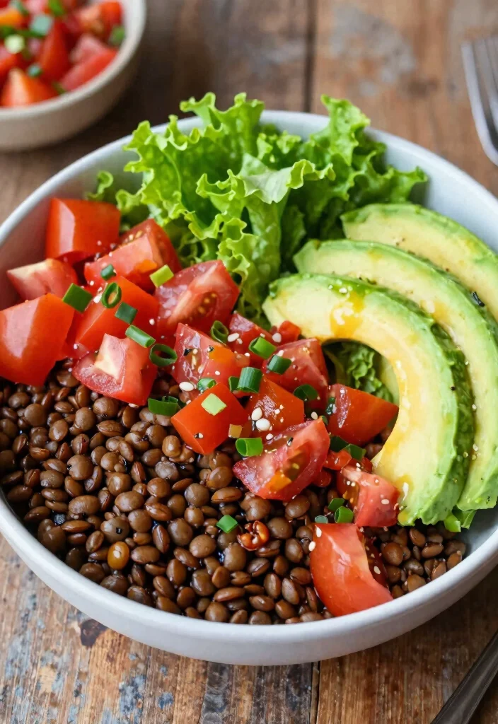 12 Dinner Bowl Recipes for Easy All in One Meals 67 12 Dinner Bowl Recipes for Easy All in One Meals - 7. Lentil Taco Bowl 1