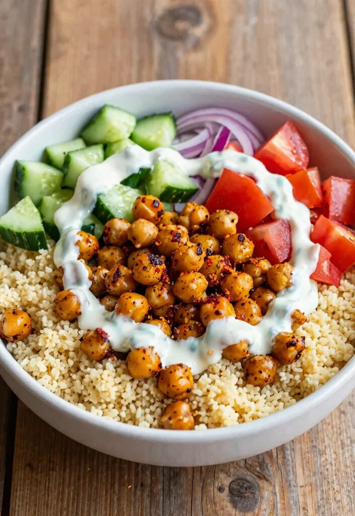 12 Dinner Bowl Recipes for Easy All in One Meals 89 12 Dinner Bowl Recipes for Easy All in One Meals - 9. Chickpea Shawarma Bowl 1
