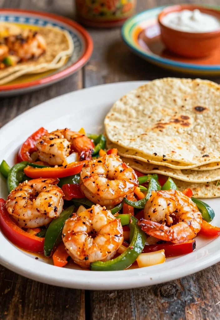 12 Easy Mexican Dinner Recipes with Bold Fresh Flavor 4. Shrimp Fajitas 0