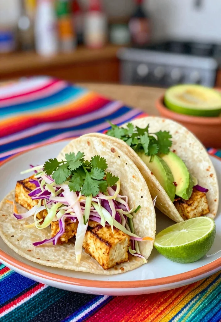 12 Easy Mexican Dinner Recipes with Bold Fresh Flavor 7. Tofu Tacos 0
