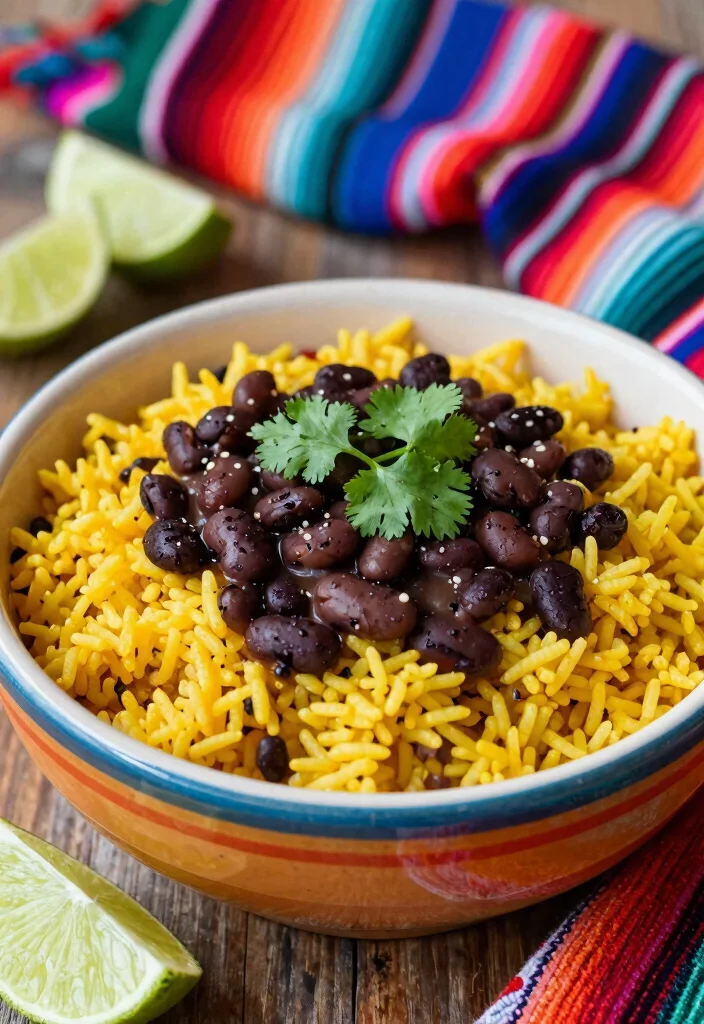 12 Easy Mexican Dinner Recipes with Bold Fresh Flavor 8. Mexican Rice and Beans 0