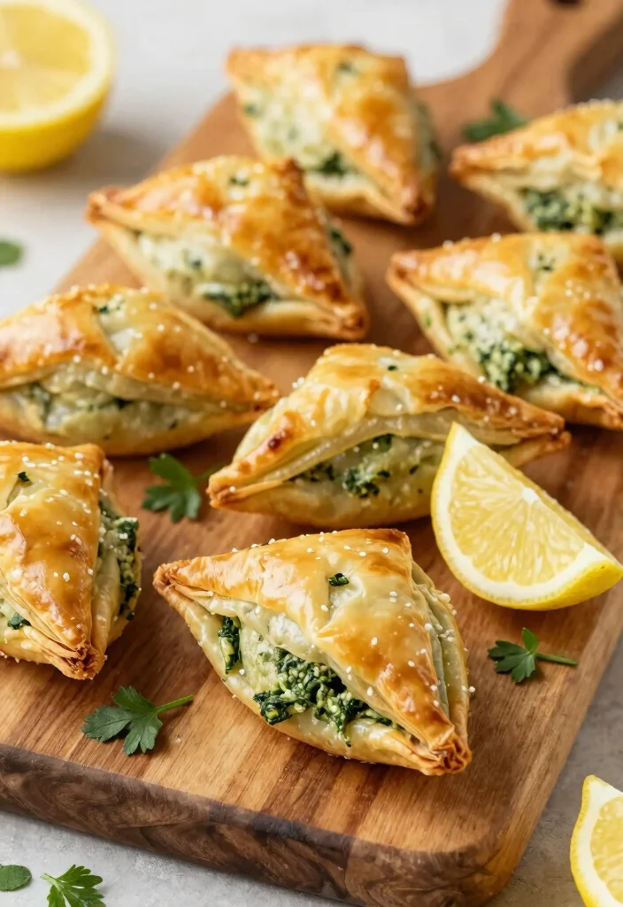 12 Greek Vegan Recipes with Fresh Mediterranean Flavor 4. Vegan Spanakopita Bites 0