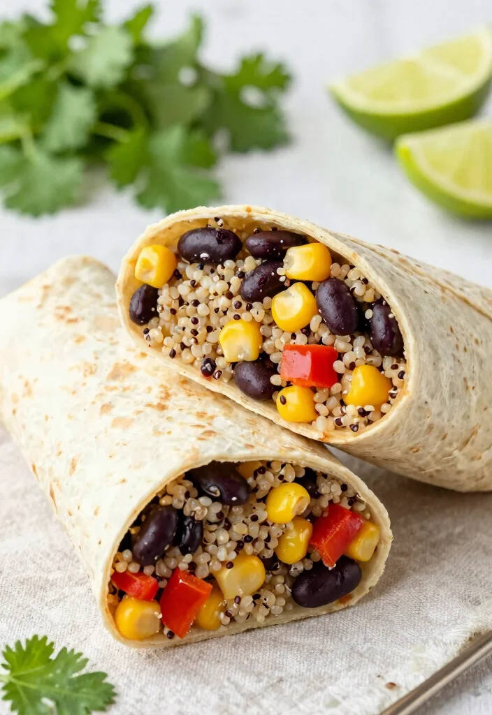 12 Healthy Burrito Recipes for Balanced Flavorful Meals 1. Quinoa Black Bean Burrito 0