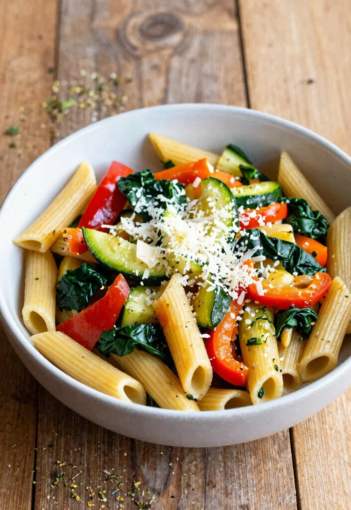 12 Healthy Dinner Idea Recipes for Simple Weeknight Cooking 111 12 Healthy Dinner Idea Recipes for Simple Weeknight Cooking - 11. Veggie-Packed Pasta 1