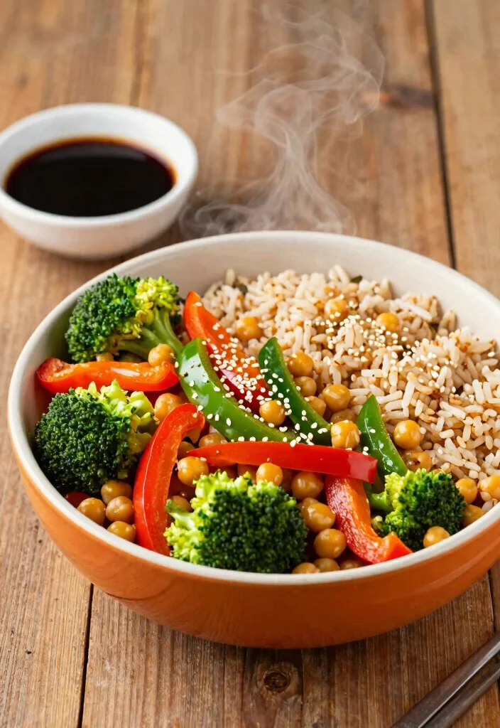 12 Healthy Dinner Idea Recipes for Simple Weeknight Cooking 23 12 Healthy Dinner Idea Recipes for Simple Weeknight Cooking - 3. Chickpea Stir-Fry 1