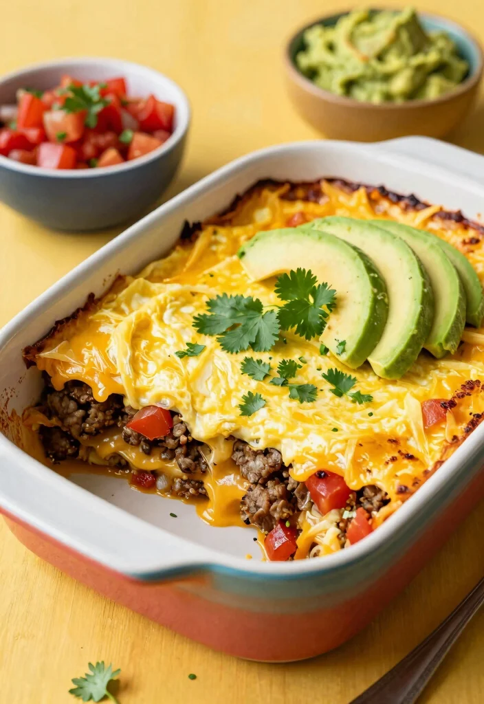 12 Healthy Egg Casserole Recipes for Protein Packed Mornings 10. Breakfast Burrito Egg Casserole 0