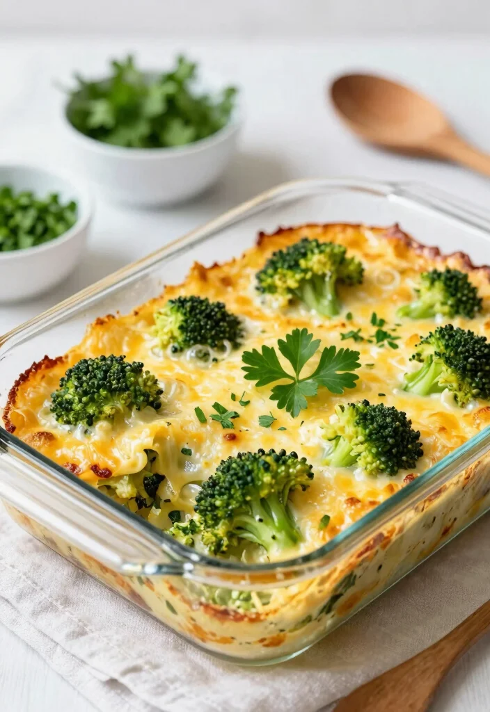 12 Healthy Egg Casserole Recipes for Protein Packed Mornings 3. Cheesy Broccoli Egg Casserole 0