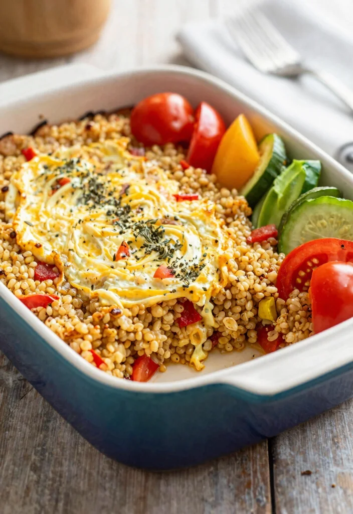 12 Healthy Egg Casserole Recipes for Protein Packed Mornings 4. Savory Quinoa and Egg Casserole 0