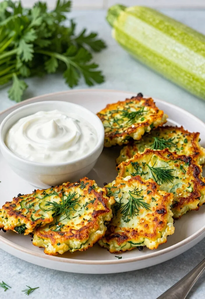 12 Healthy Greek Recipes with Light Mediterranean Taste 3. Zucchini Fritters Kolokithokeftedes 0