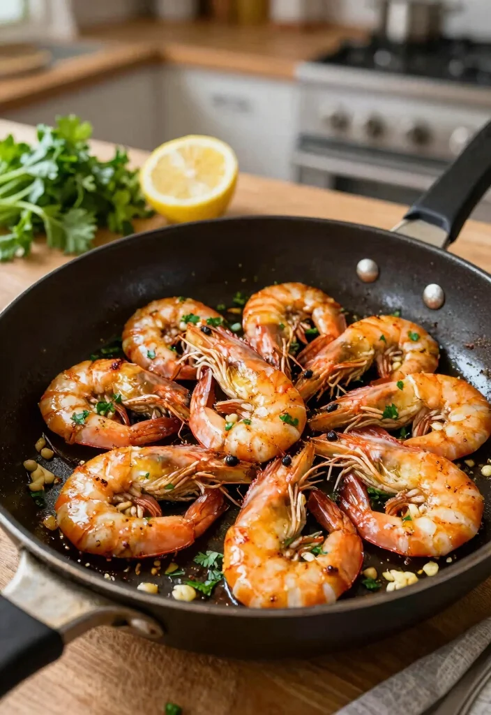 12 Healthy Prawn Recipes for Light Protein Rich Dishes 12 12 Healthy Prawn Recipes for Light Protein Rich Dishes 2. Garlic Butter Prawns 0
