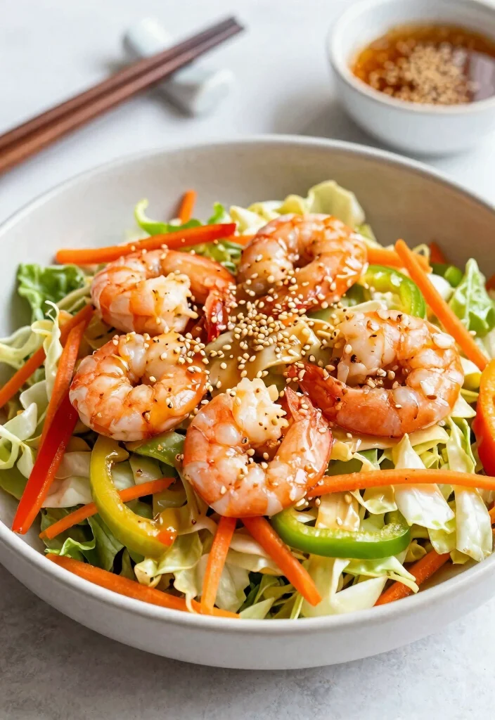 12 Healthy Prawn Recipes for Light Protein Rich Dishes 45 12 Healthy Prawn Recipes for Light Protein Rich Dishes 5. Asian Prawn Slaw 0