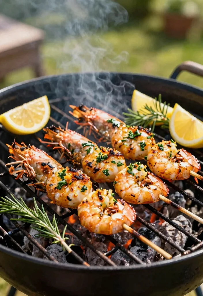 12 Healthy Prawn Recipes for Light Protein Rich Dishes 78 12 Healthy Prawn Recipes for Light Protein Rich Dishes 8. Lemon Herb Prawn Skewers 0