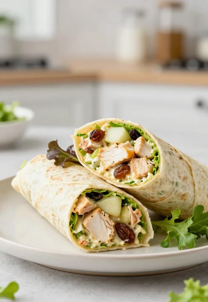 12 Healthy Wrap Recipes for Quick Balanced Meals 7. Curried Chicken Salad Wrap 0