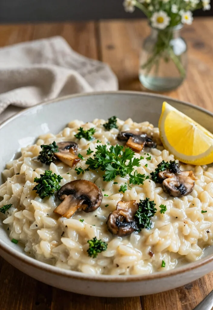 12 Kale Dinner Recipes for Easy Nutrient Rich Nights 1 12 Kale Dinner Recipes for Easy Nutrient Rich Nights 1. Creamy Kale and Mushroom Risotto 0