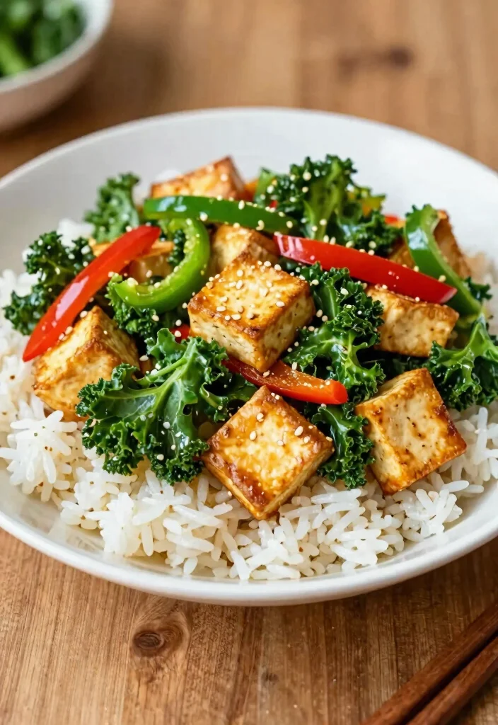 12 Kale Dinner Recipes for Easy Nutrient Rich Nights 56 12 Kale Dinner Recipes for Easy Nutrient Rich Nights 6. Kale Stir Fry with Tofu 0