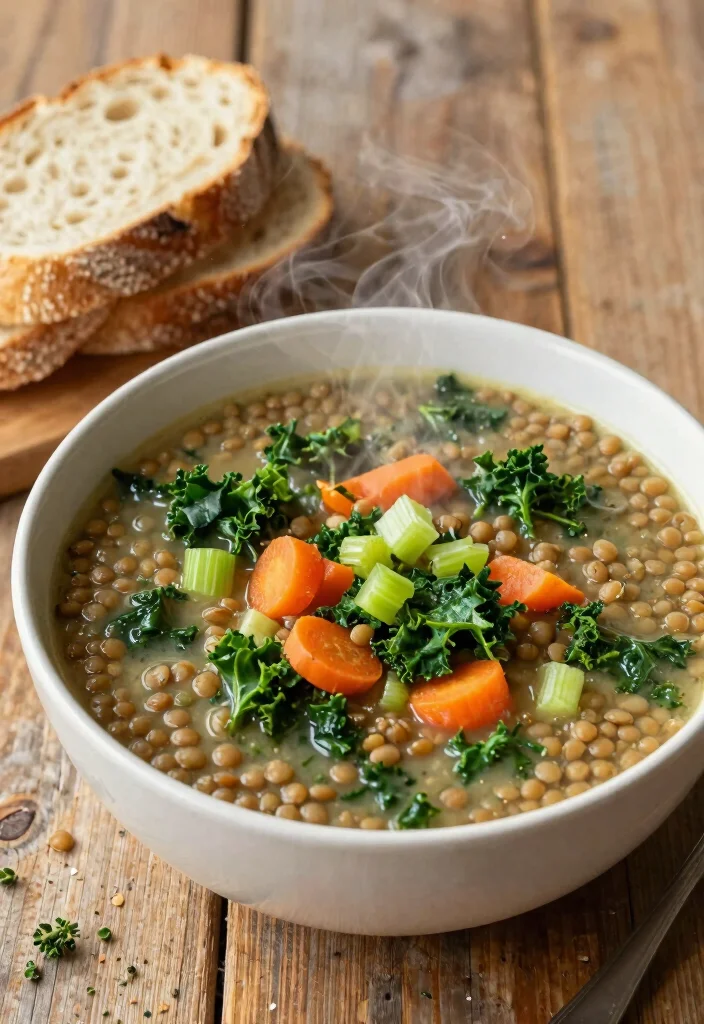 12 Kale Dinner Recipes for Easy Nutrient Rich Nights 89 12 Kale Dinner Recipes for Easy Nutrient Rich Nights 9. Kale and Lentil Soup 0