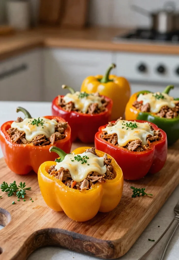 12 Keto Meat Recipes for Filling Low Carb Dinners 101 12 Keto Meat Recipes for Filling Low Carb Dinners 10. Stuffed Bell Peppers with Ground Turkey 0