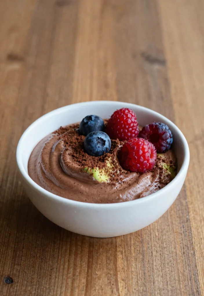12 Keto Paleo Recipes for Clean Low Carb Eating - 12. Chocolate Avocado Mousse 1