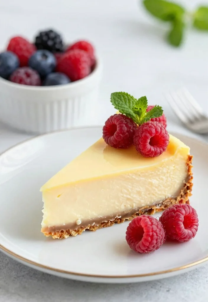 12 Mediterranean Dessert Recipes with Light Elegant Flavors 6. Lemon Ricotta Cheesecake 0