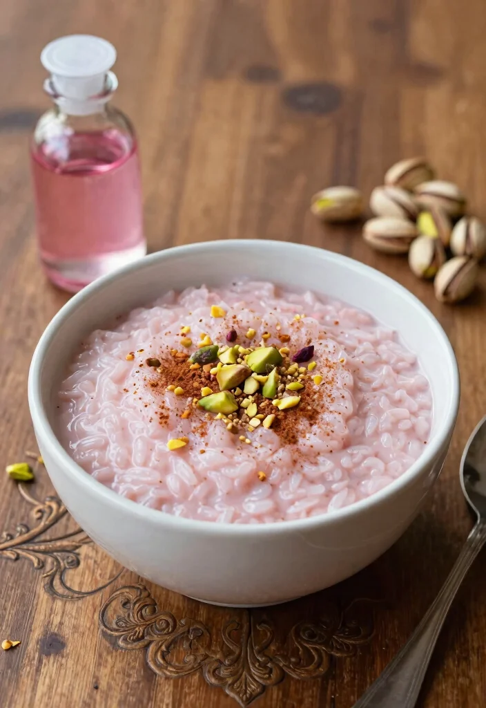 12 Mediterranean Dessert Recipes with Light Elegant Flavors 8. Rosewater Rice Pudding 0