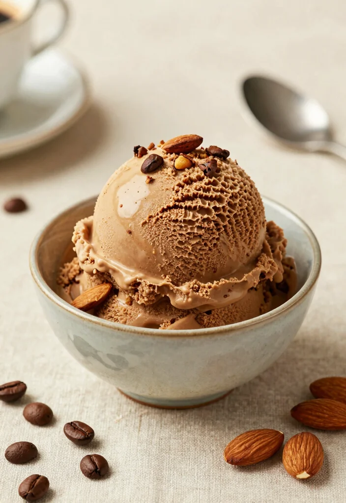 12 Mediterranean Dessert Recipes with Light Elegant Flavors 9. Greek Coffee Ice Cream 0