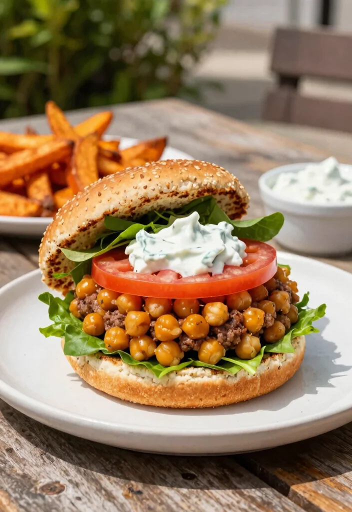 12 Mediterranean Vegan Recipes for Clean Plant Based Eating 10. Mediterranean Chickpea Burgers 0