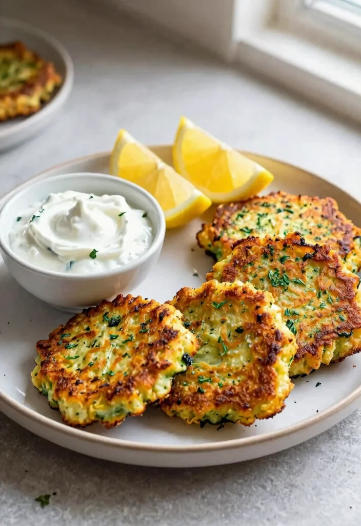 12 Mediterranean Vegan Recipes for Clean Plant Based Eating 11. Zucchini Fritters 0
