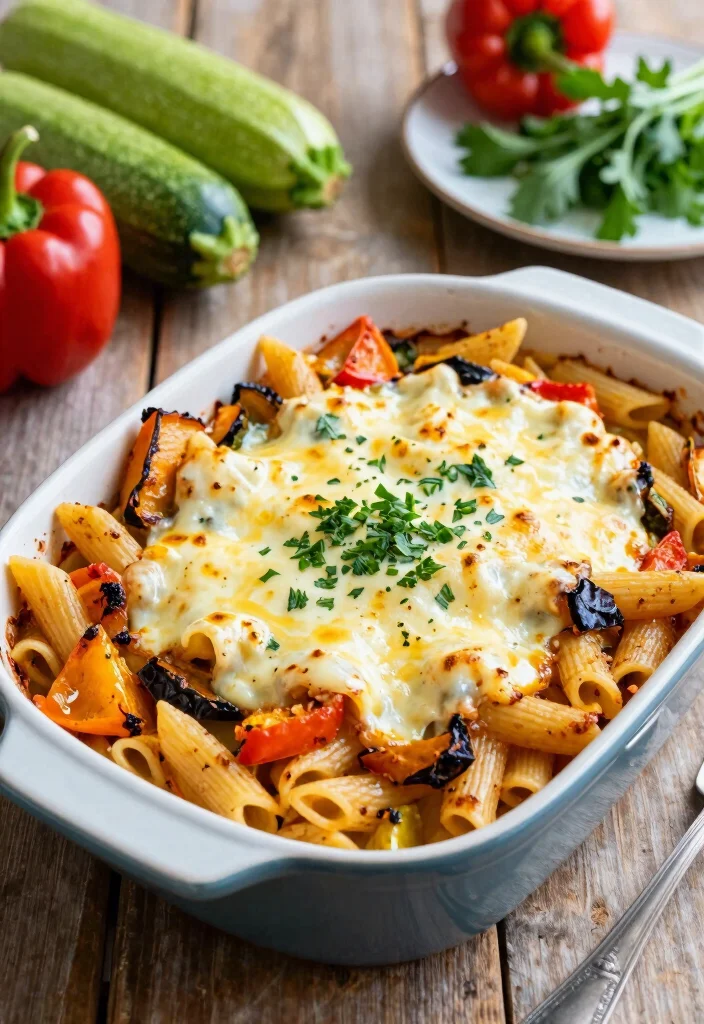 12 Mediterranean Vegan Recipes for Clean Plant Based Eating 12. Vegan Mediterranean Pasta Bake 0