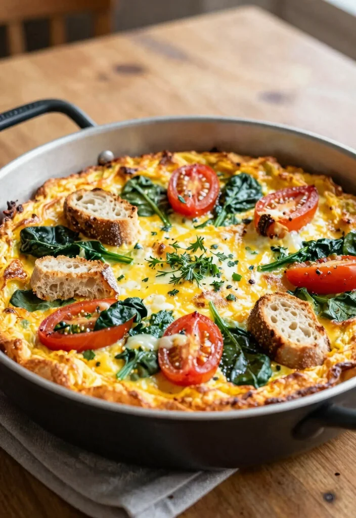 12 Sourdough Dinner Recipes for Rustic Comfort Meals 111 12 Sourdough Dinner Recipes for Rustic Comfort Meals - 11. Sourdough Vegetable Frittata 1