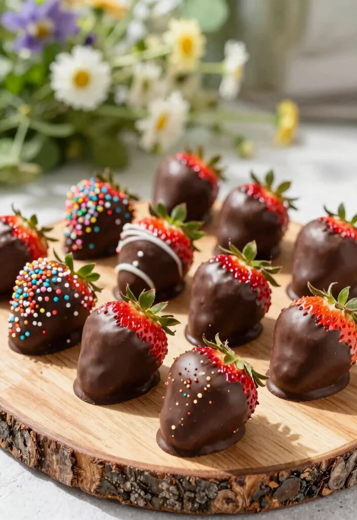12 Summer Dessert Recipes for Light Fresh Sweet Treats - 4. Chocolate-Dipped Strawberries 1
