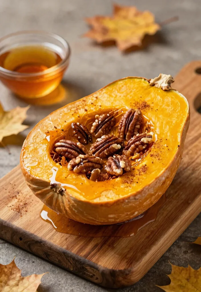 12 Vegan Acorn Squash Recipes for Cozy Seasonal Meals - 1. Roasted Acorn Squash with Maple Glaze 1