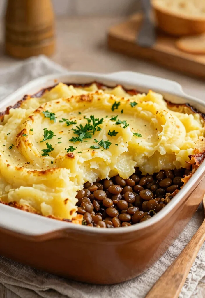 12 Vegan Lentil Recipes for Hearty Plant-Based Meals 100 12 Vegan Lentil Recipes for Hearty Plant-Based Meals - 10. Lentil Shepherd's Pie 1